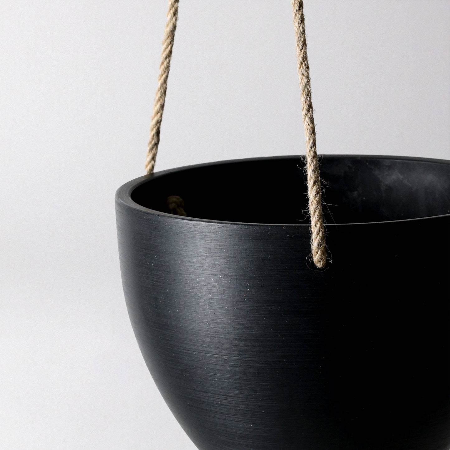 8" or 12" Signature Stone Hanging Planter Pot: 8" Planter
