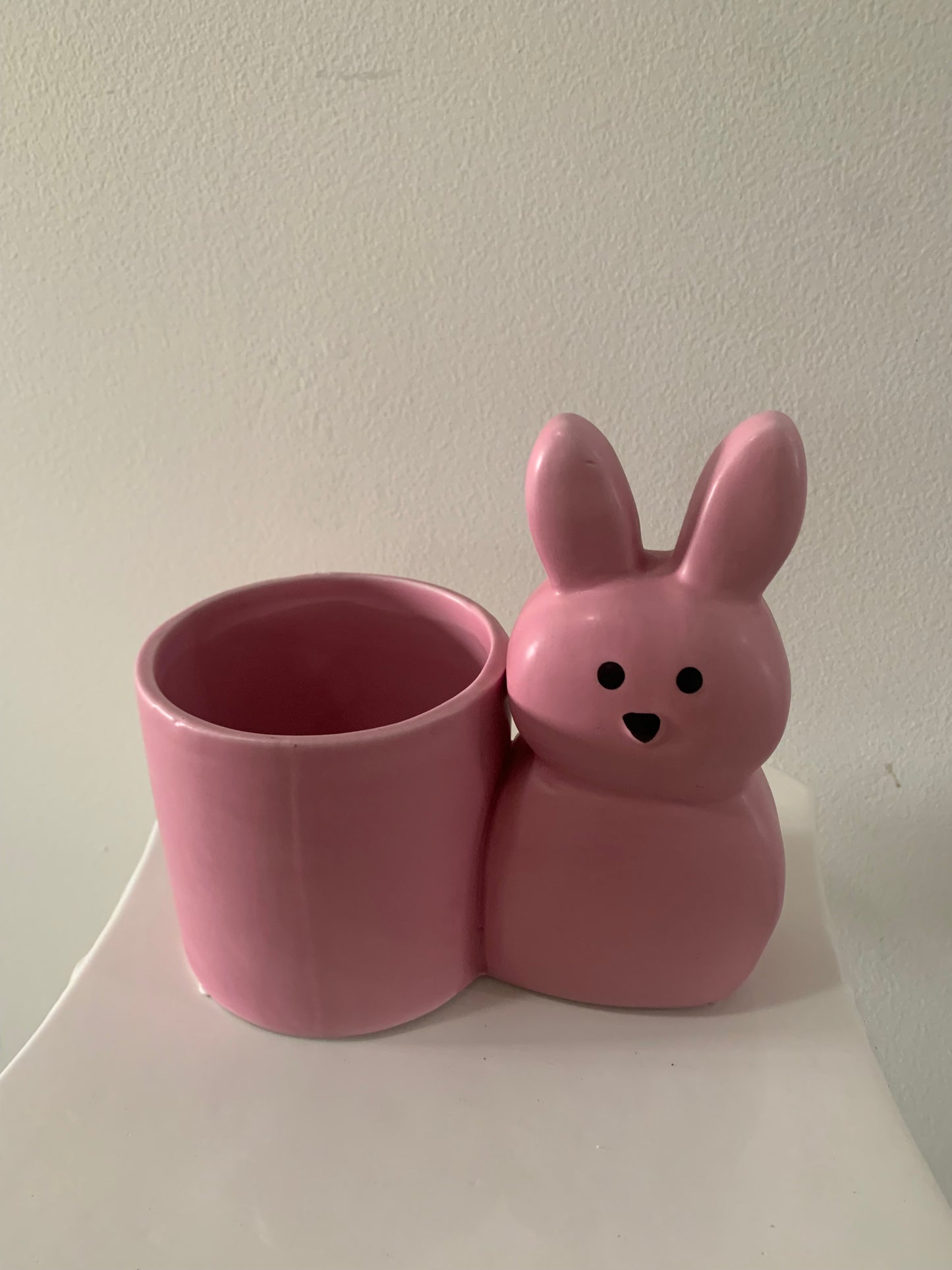 Pink Bunny Plant Pot