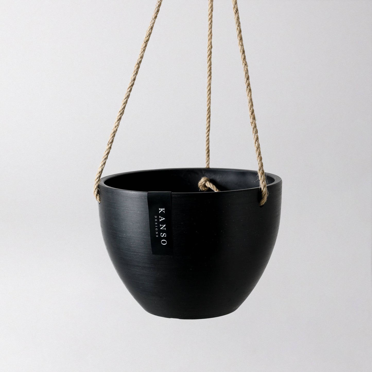 8" or 12" Signature Stone Hanging Planter Pot: 8" Planter