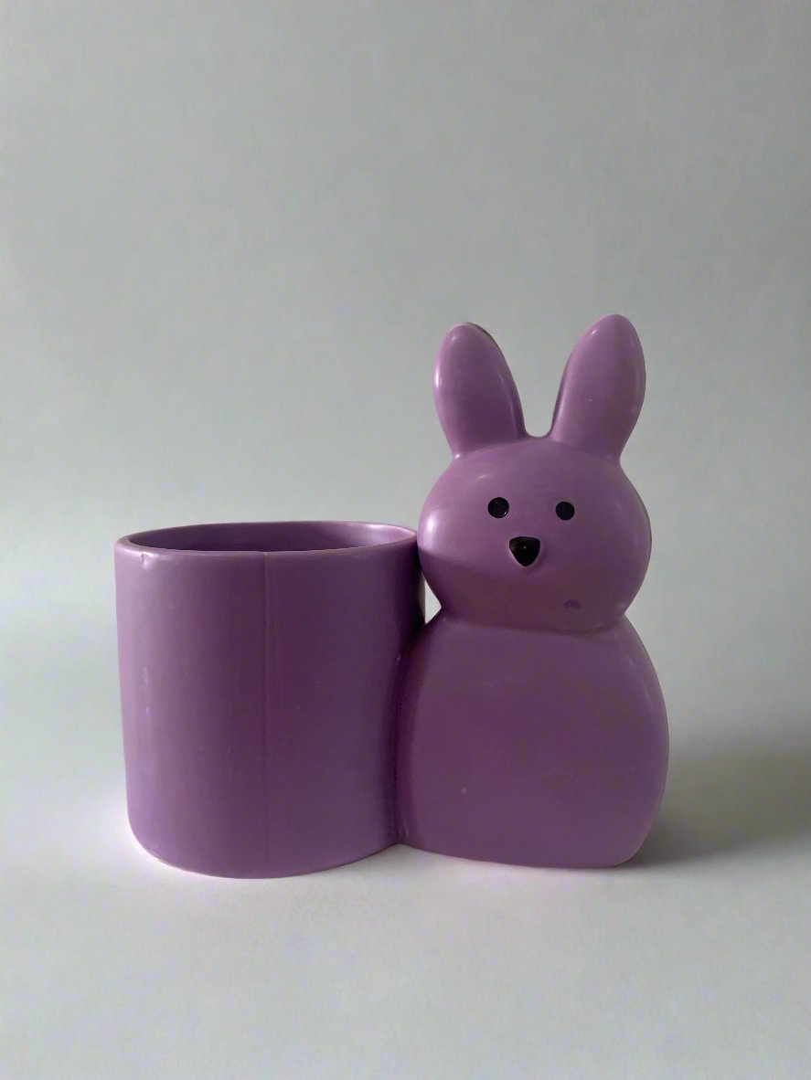 Purple Bunny Plant Pot