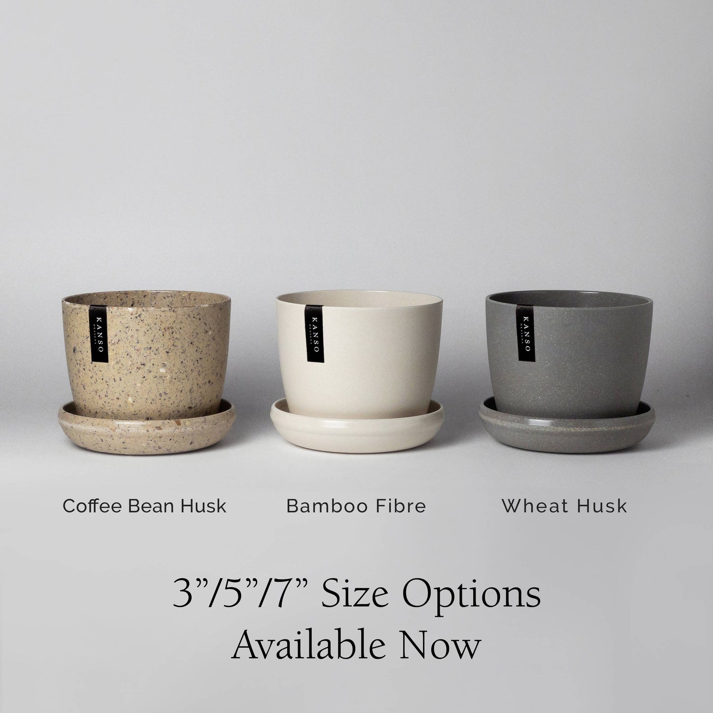Three Set | Mini Planters Harmony Set: Mixed